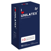 Ультрапрочные презервативы Unilatex Extra Strong - 12 шт. + 3 шт. в подарок - 0