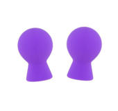 Фиолетовые присоски для груди LIT-UP NIPPLE SUCKERS SMALL PURPLE - 0
