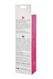 Розовый рельефный вибростимулятор точки G - 16 см. - 11