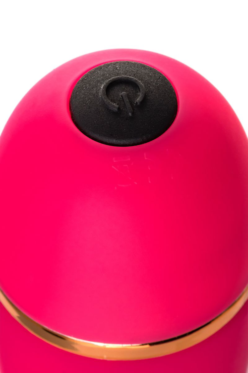 Розовый вибратор с шаровидной головкой - 20 см. - 6