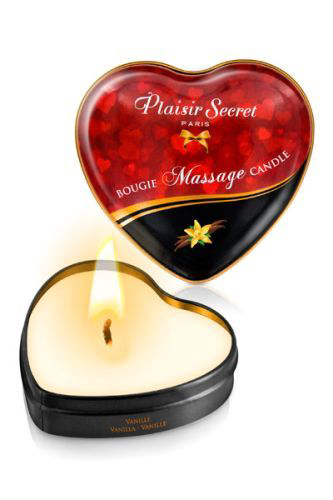 Массажная свеча с ароматом ванили Bougie Massage Candle - 35 мл. - 0