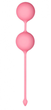 Розовые вагинальные шарики из силикона СЕКС РФ - 0
