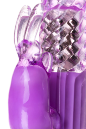 Фиолетовый вибратор High-Tech fantasy - 22,5 см. - 10