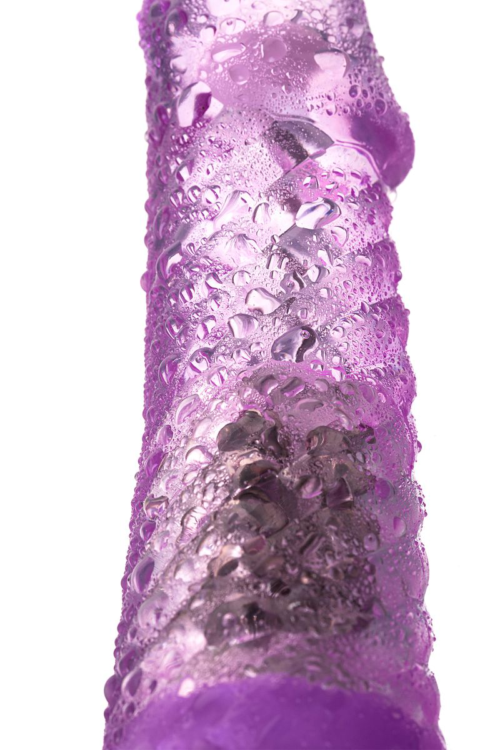 Фиолетовый вибратор High-Tech fantasy - 22,5 см. - 15