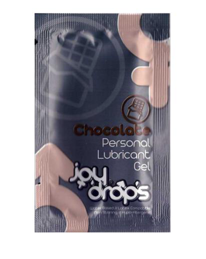 Пробник смазки на водной основе с ароматом шоколада JoyDrops Chocolate - 5 мл. - 0
