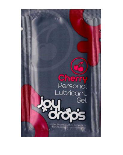 Пробник смазки на водной основе JoyDrops Cherry - 5 мл. - 0