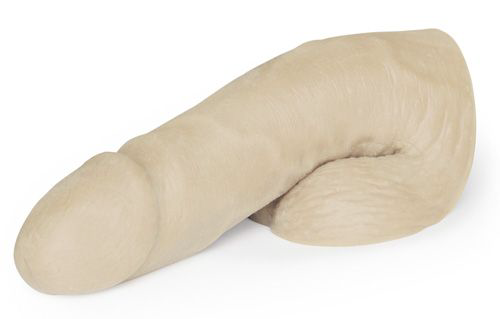 Мягкий имитатор пениса Fleshton Limpy среднего размера - 17 см. - 0