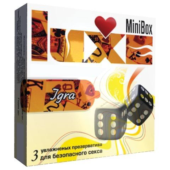 Презервативы Luxe Mini Box Игра - 3 шт. - 0