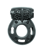 Черное эрекционное кольцо с вибрацией Rings Axle-pin - 0
