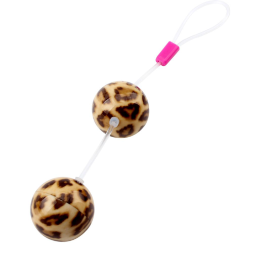 Леопардовые вагинальные шарики Leopard Ball - 0
