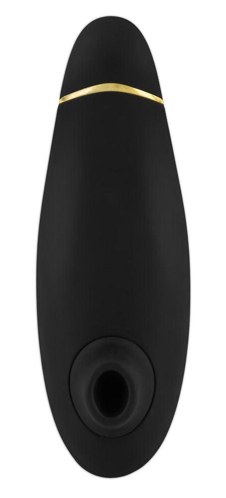 Чёрный бесконтактный клиторальный стимулятор Womanizer Premium - 2
