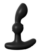 Чёрный вибромассажер простаты P-Motion Massager - 15,2 см. - 0