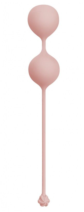 Нежно-розовые вагинальные шарики Love Story Empress Tea Rose - 0