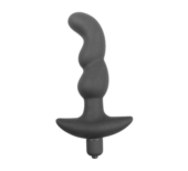 Чёрный анальный вибратор Sexual Health and Pleasure - 11,8 см. - 0