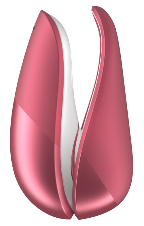 Розовый бесконтактный клиторальный стимулятор Womanizer Liberty - 2