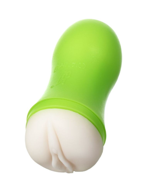 Мастурбатор-вагина A-Toys в зеленой колбе - 0