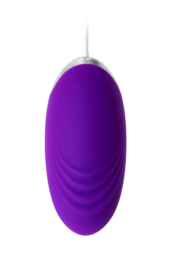 Фиолетовое виброяйцо A-Toys - 6,5 см. - 3