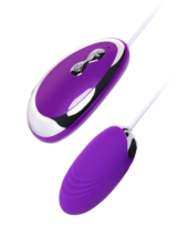 Фиолетовое виброяйцо A-Toys - 6,5 см. - 0