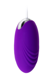 Фиолетовое виброяйцо A-Toys - 6,5 см. - 2