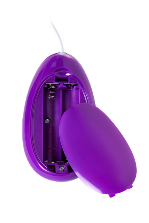 Фиолетовое виброяйцо A-Toys - 6,5 см. - 5