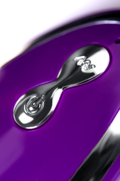 Фиолетовое виброяйцо A-Toys - 6,5 см. - 10