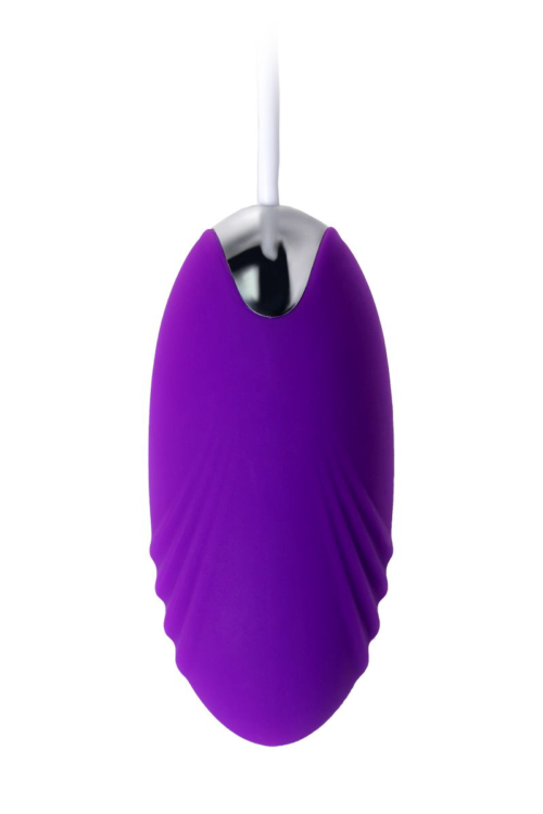 Фиолетовое виброяйцо A-Toys - 6,5 см. - 1