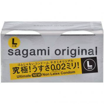 Презервативы Sagami Original L-size увеличенного размера - 12 шт. - 0