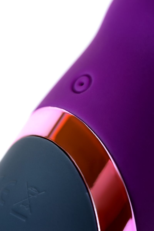 Фиолетовый стимулятор эрогенных зон Eromantica BUNNY - 21,5 см. - 12