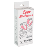 Пудра для игрушек Love Protection с ароматом клубники со сливками - 30 гр. - 1