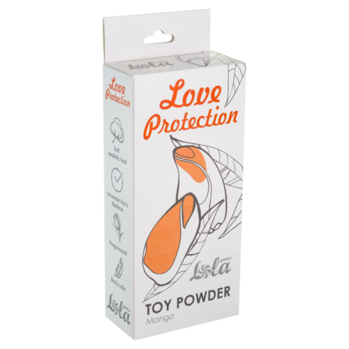 Пудра для игрушек Love Protection с ароматом манго - 30 гр. - 1