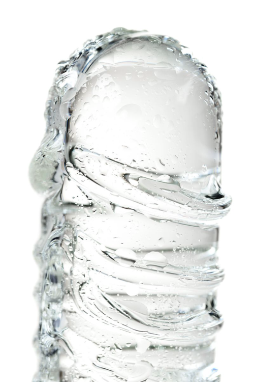 Стеклянный прозрачный фаллоимитатор Sexus Glass - 21 см. - 9