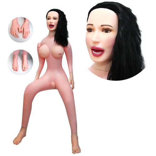 Секс-кукла с вибрацией Виктория - 0