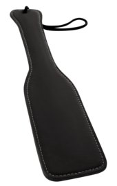 Черная плоская шлепалка Bondage Paddle - 31,7 см. - 0