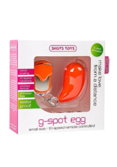 Оранжевое виброяйцо G-spot Egg Small - 1
