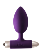 Фиолетовая анальная вибропробка New Edition Perfection - 11,1 см. - 0