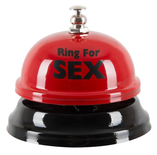 Настольный звонок с надписью Ring for Sex - 0