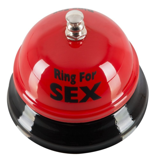 Настольный звонок с надписью Ring for Sex - 1