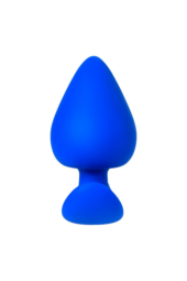 Синяя коническая пробочка из силикона - 11,5 см. - 3