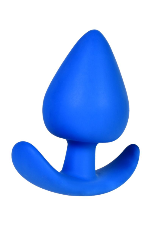 Синяя коническая пробочка из силикона - 11,5 см. - 1