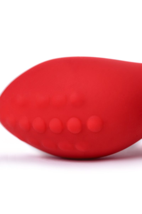 Красный силиконовый вибростимулятор простаты Proman - 12,5 см. - 7