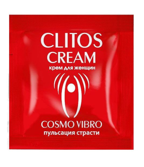 Пробник возбуждающего крема для женщин Clitos Cream - 1,5 гр. - 0