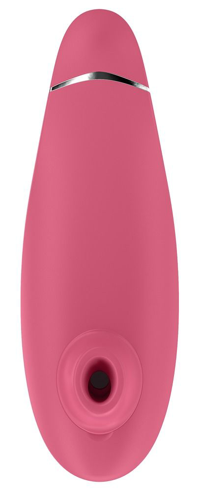 Розовый бесконтактный клиторальный стимулятор Womanizer Premium - 2