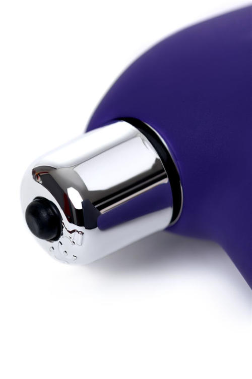 Фиолетовый вибростимулятор простаты Bruman - 12 см. - 8