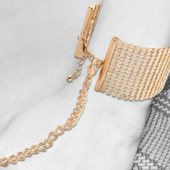 Дизайнерские золотистые наручники Desir Metallique Handcuffs Bijoux - 3