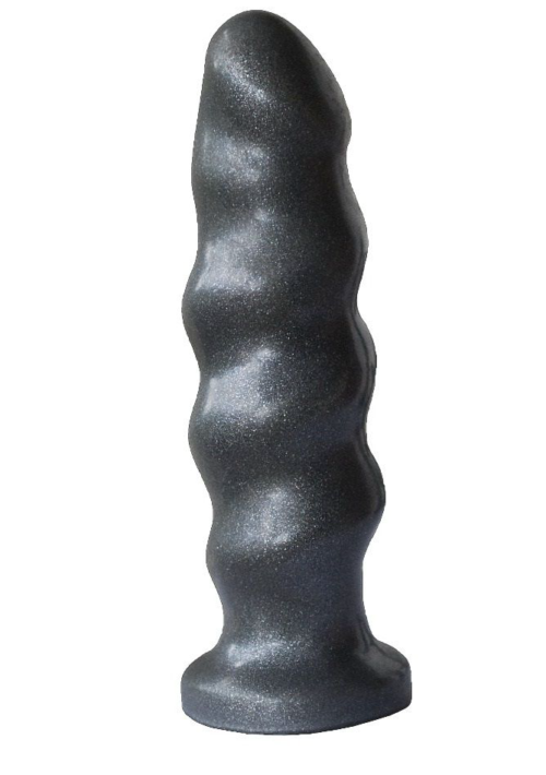 Черная насадка на трусики харнесс Platinum - 16 см. - 0