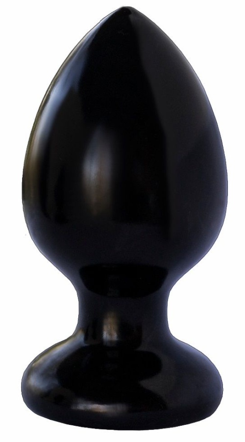 Черная анальная пробка MAGNUM 8 - 11,5 см. - 0