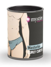 Компактный мастурбатор MasturbaTIN Curly Curtis - 1