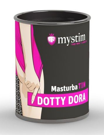 Компактный мастурбатор MasturbaTIN Dotty Dora - 1