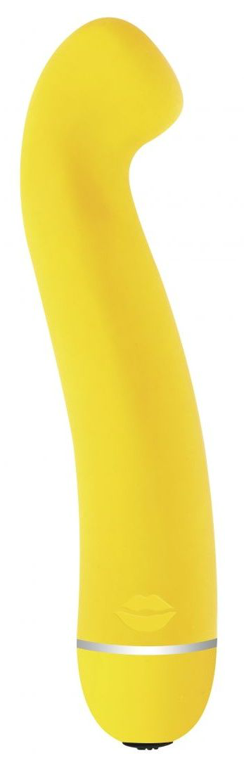 Желтый вибратор Fantasy Phanty - 16,6 см. - 0