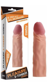 Насадка-фаллоимитатор Super-Realistic Penis - 18,5 см. - 0
